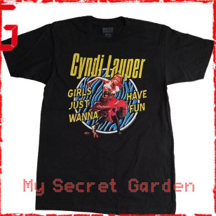 Cyndi Lauper - Girls Just Want to Have Fun Official T Shirt ( Men M, L ) ***READY TO SHIP from Hong Kong***